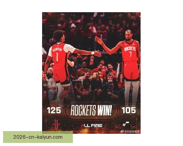 爵士挑战火箭森萨博冲击爆冷杜兰特率队力争五连胜之战前瞻看点多 爵士挑战火箭森萨博冲击爆冷杜兰特率队力争五连胜之战前瞻看点多